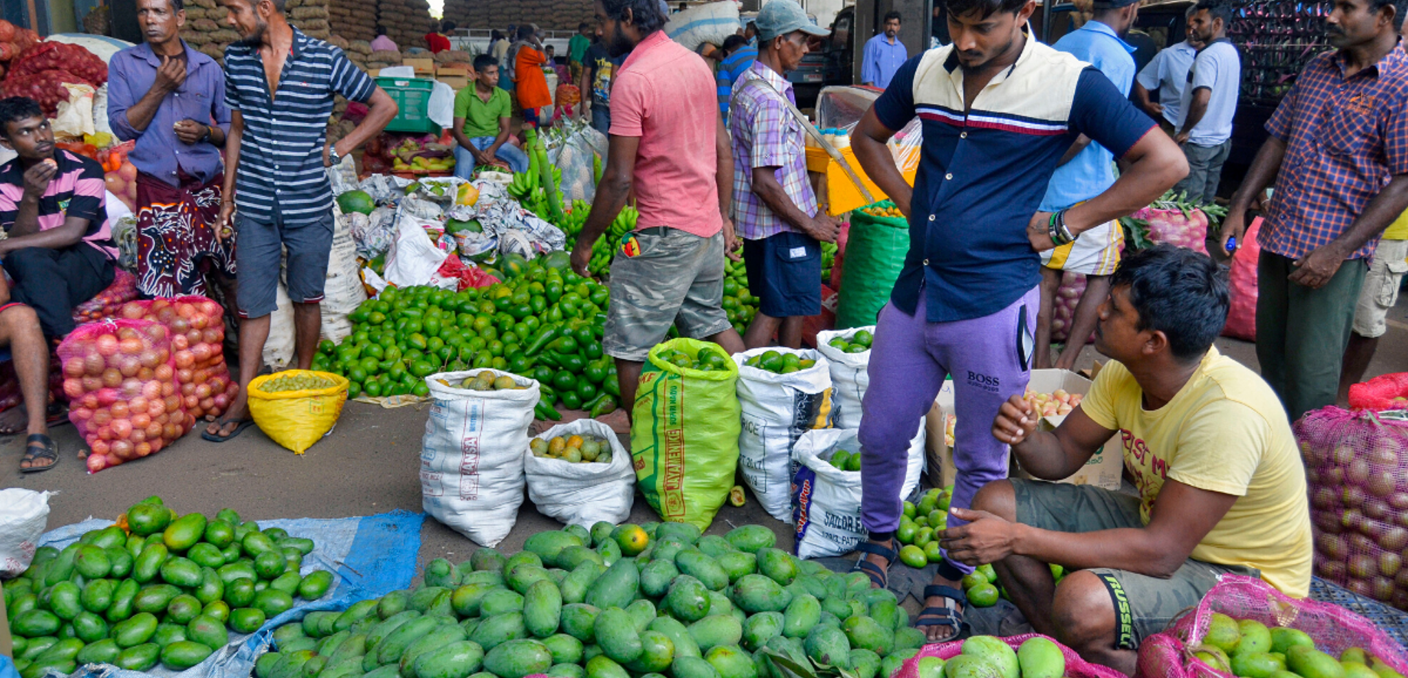 Les marchés colorés