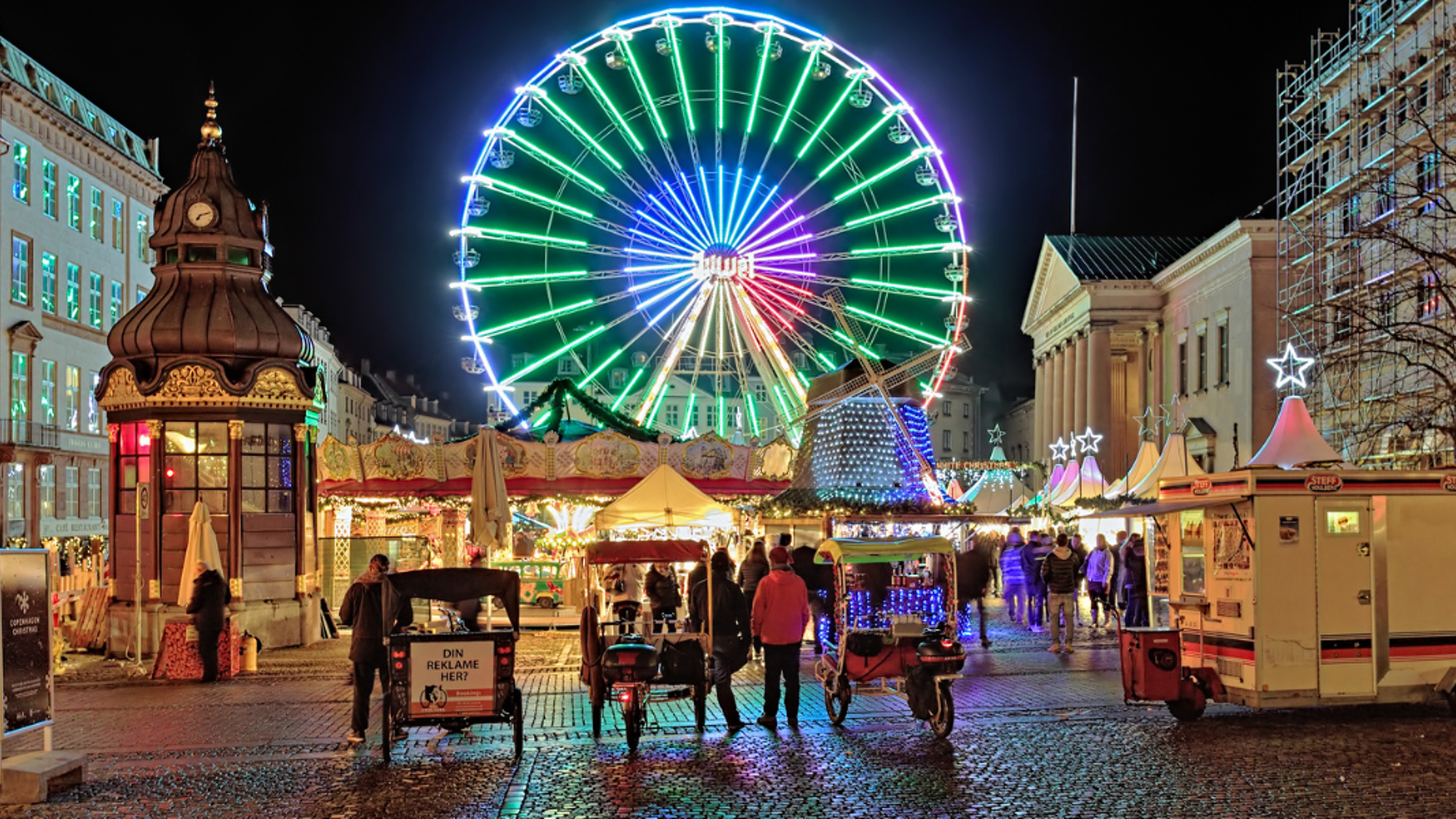 Le marché de Noël à visiter librement