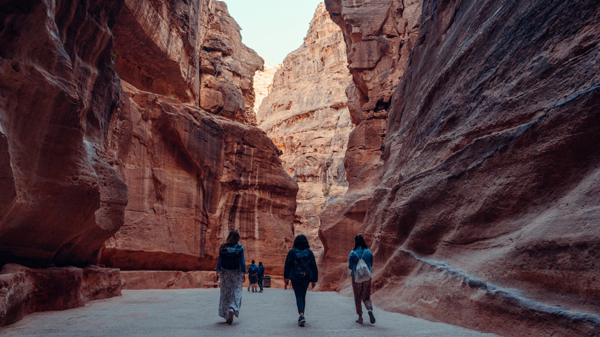 Le siq, un étroit canyon rose-orangé - jour 5