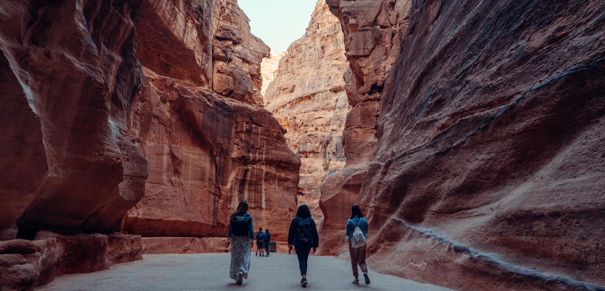 Le siq, un étroit canyon rose-orangé - jour 5