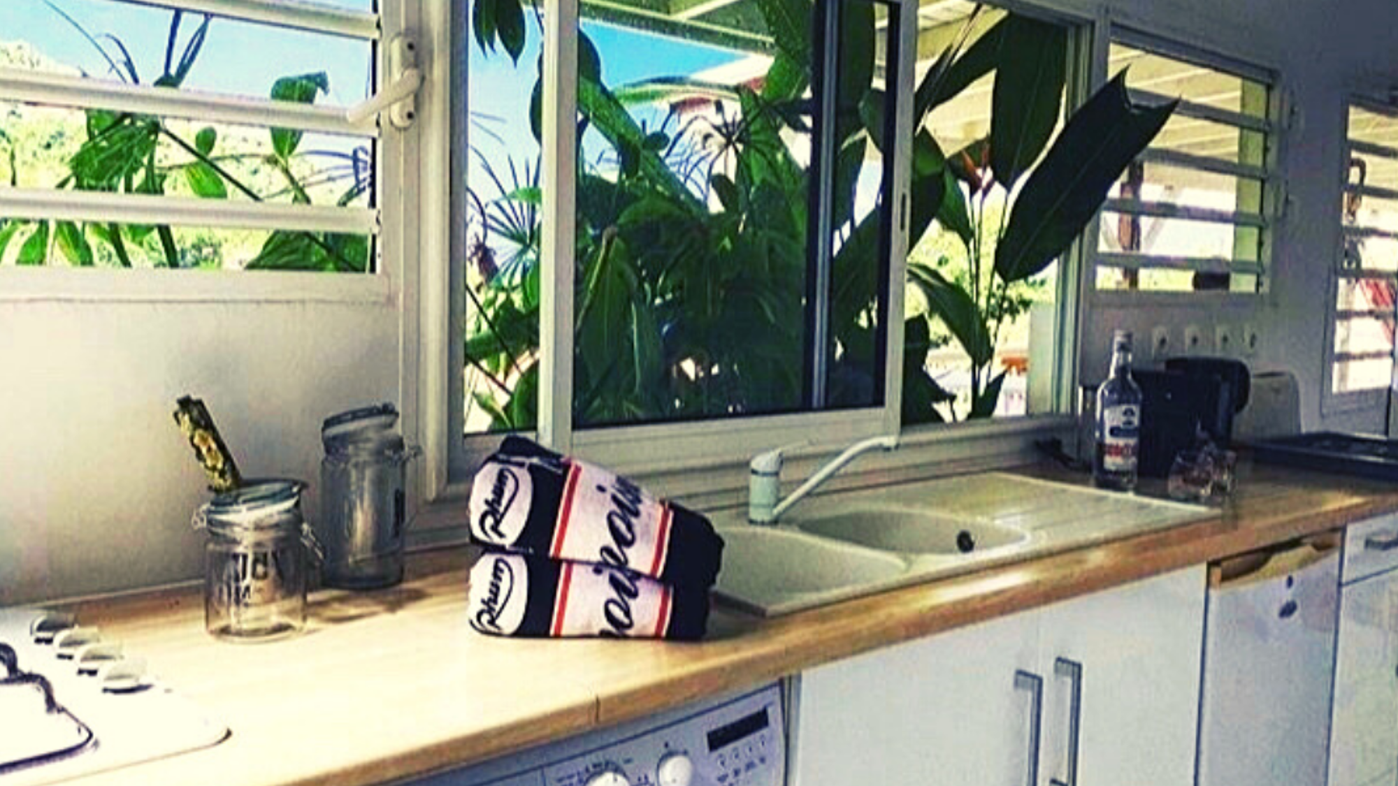 Cuisine avec vue, au coeur de la végétation !