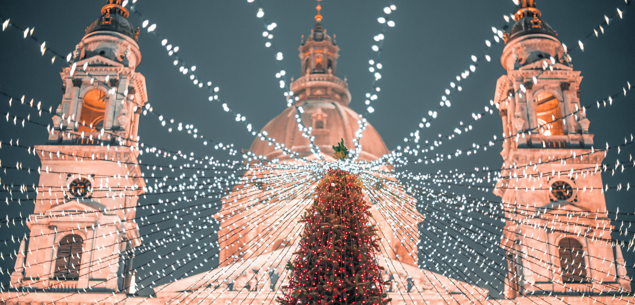 Eglise de Funchal en fête