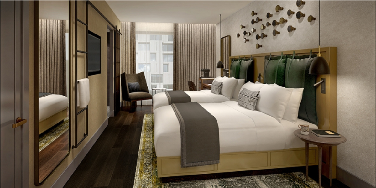 Des chambres cosy et modernes, avec tout le confort nécessaire ! 