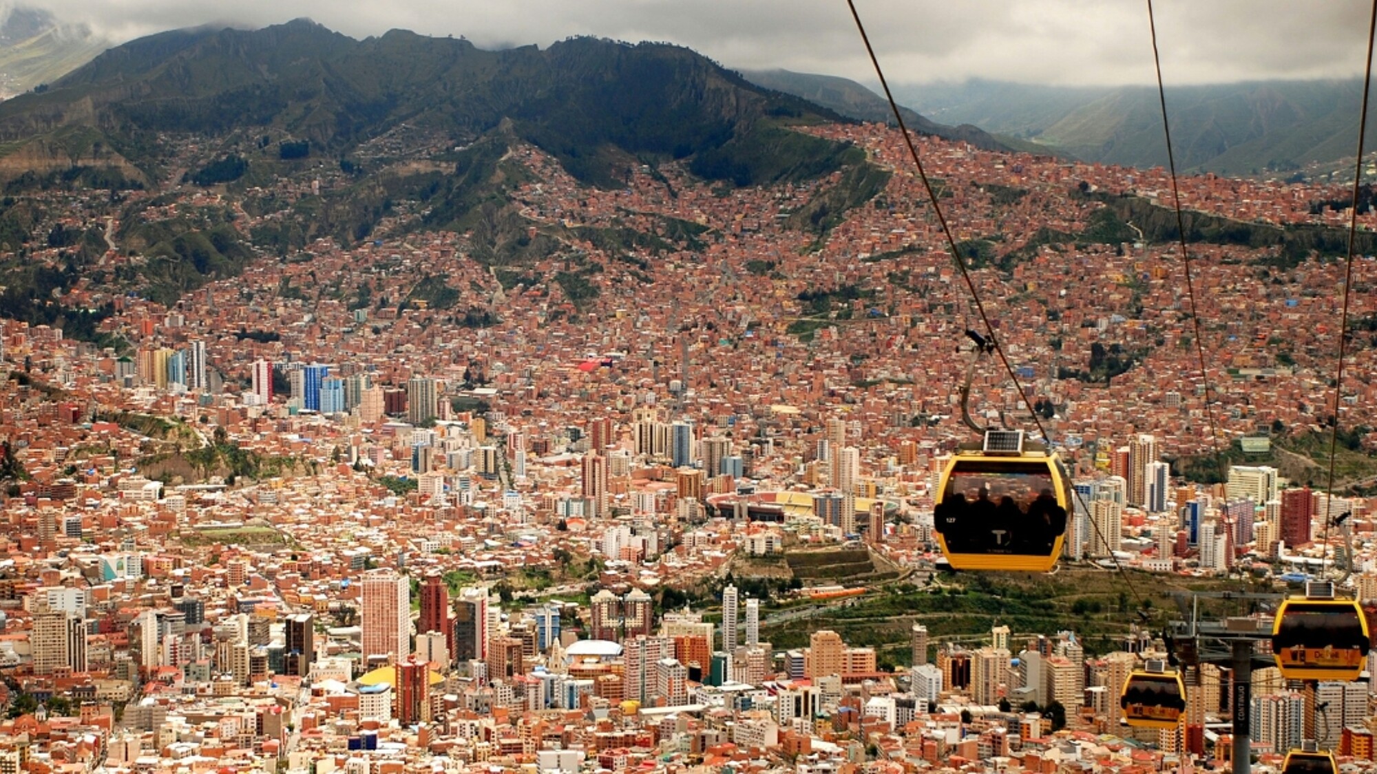 Ville de La Paz, Bolivie