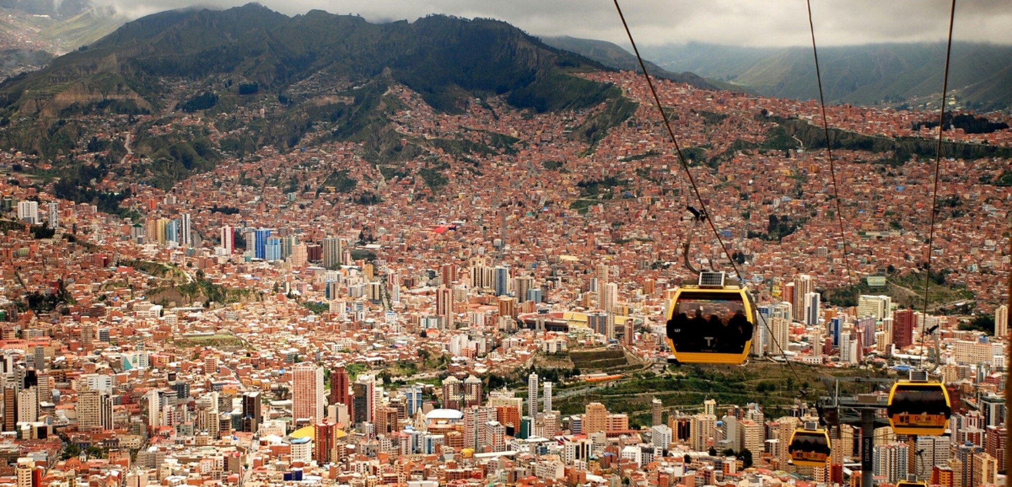 Ville de La Paz, Bolivie