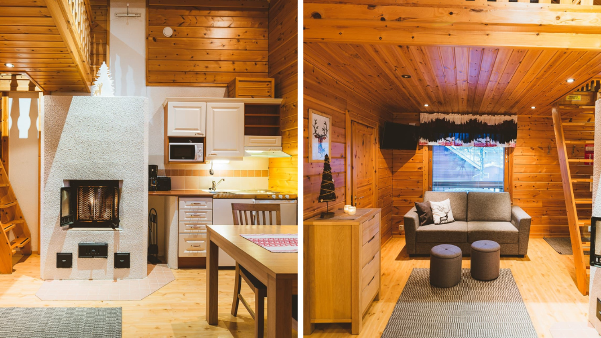 Entre deux visites, détendez-vous dans votre chalet : le Loma Vietonen (ou similaire)