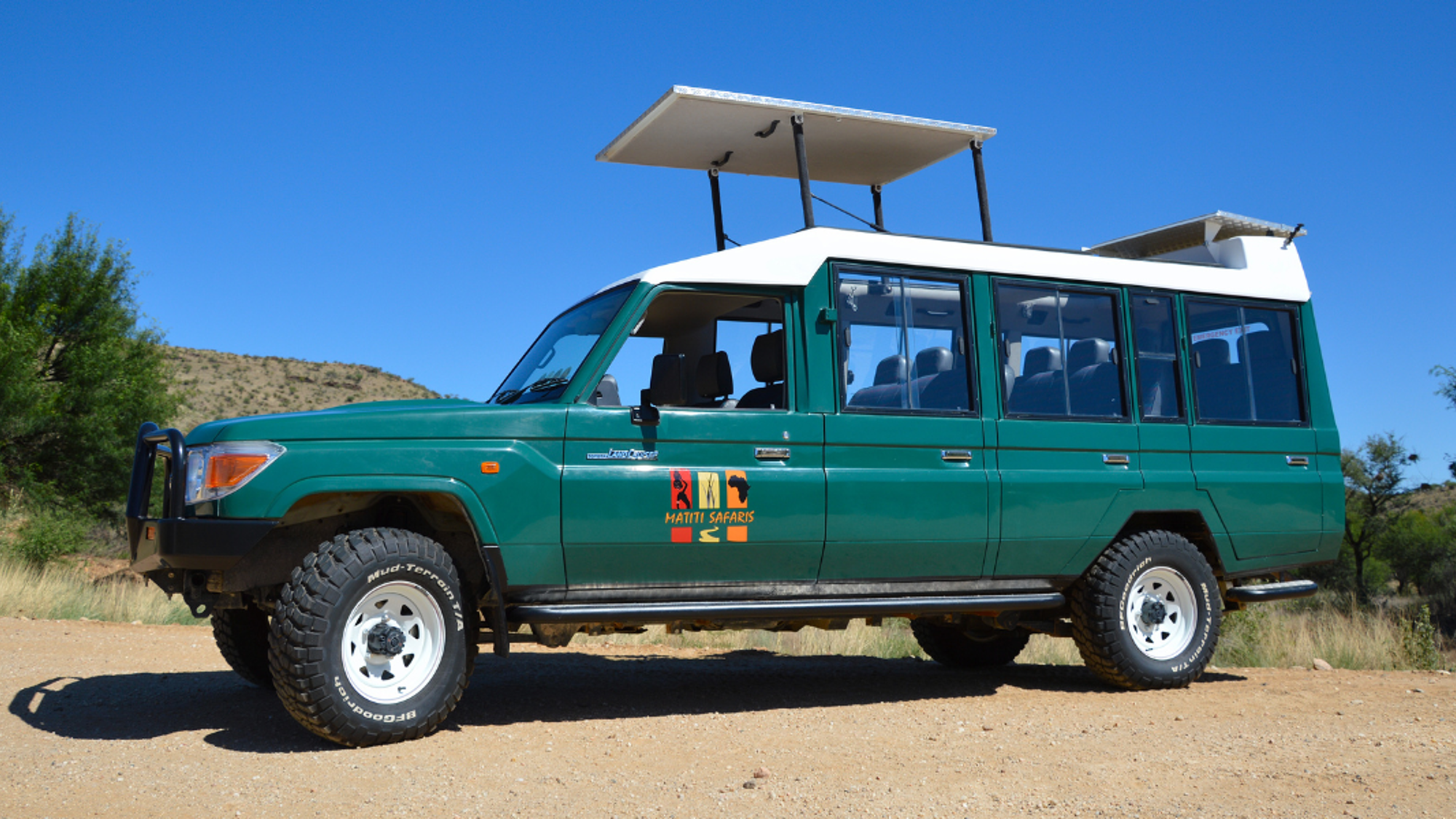 A bord de votre carrosse version savane