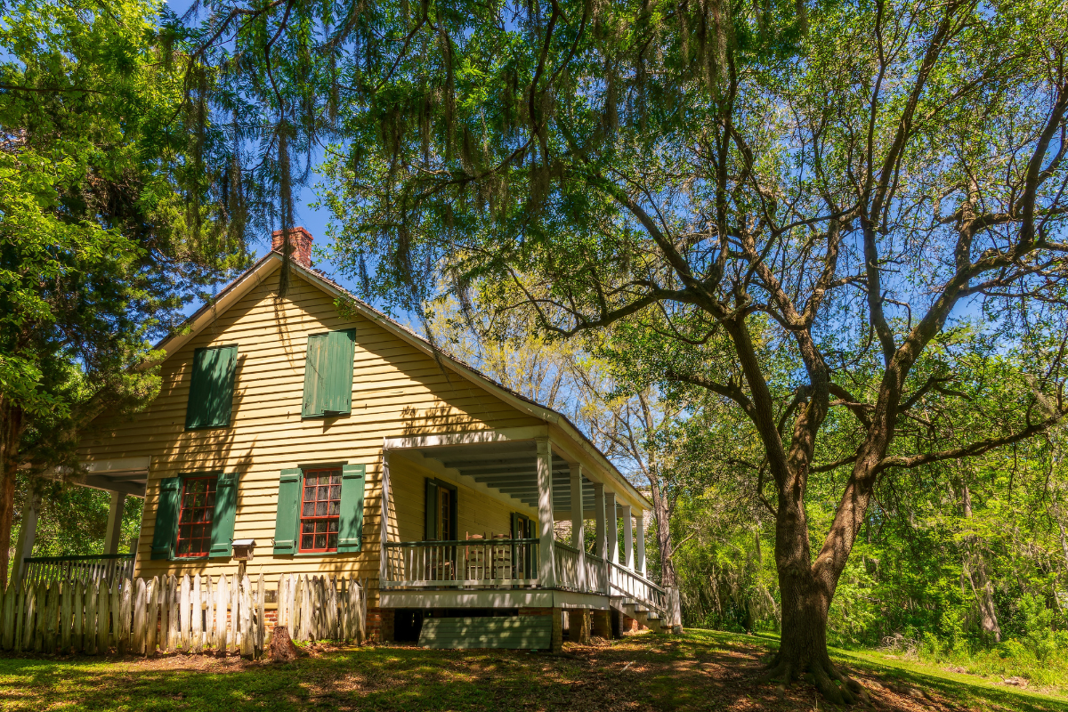 Maison acadienne, Vermilionville, États-Unis ©Shutterstock.com 
