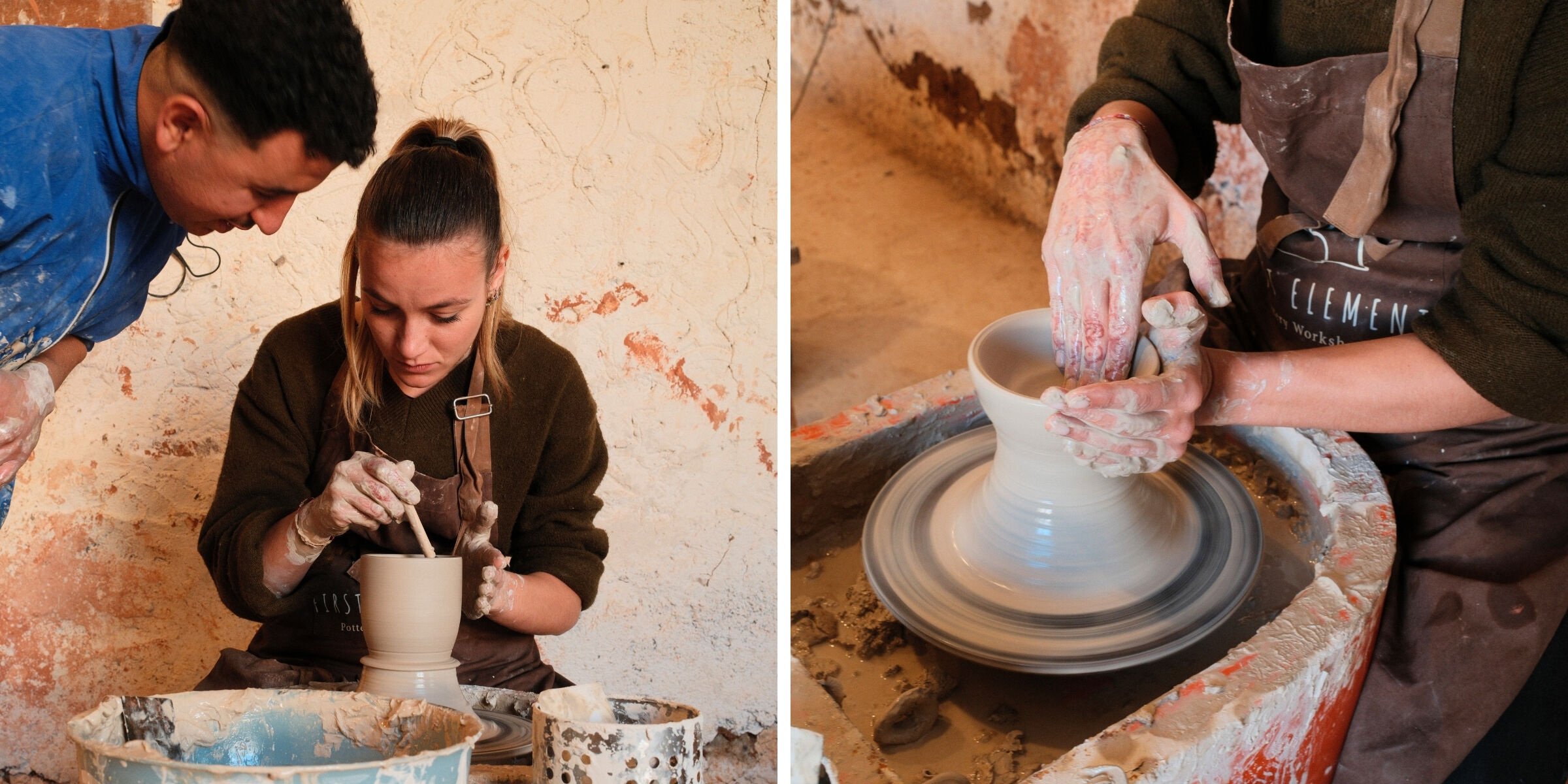 Un atelier poterie (en option) 