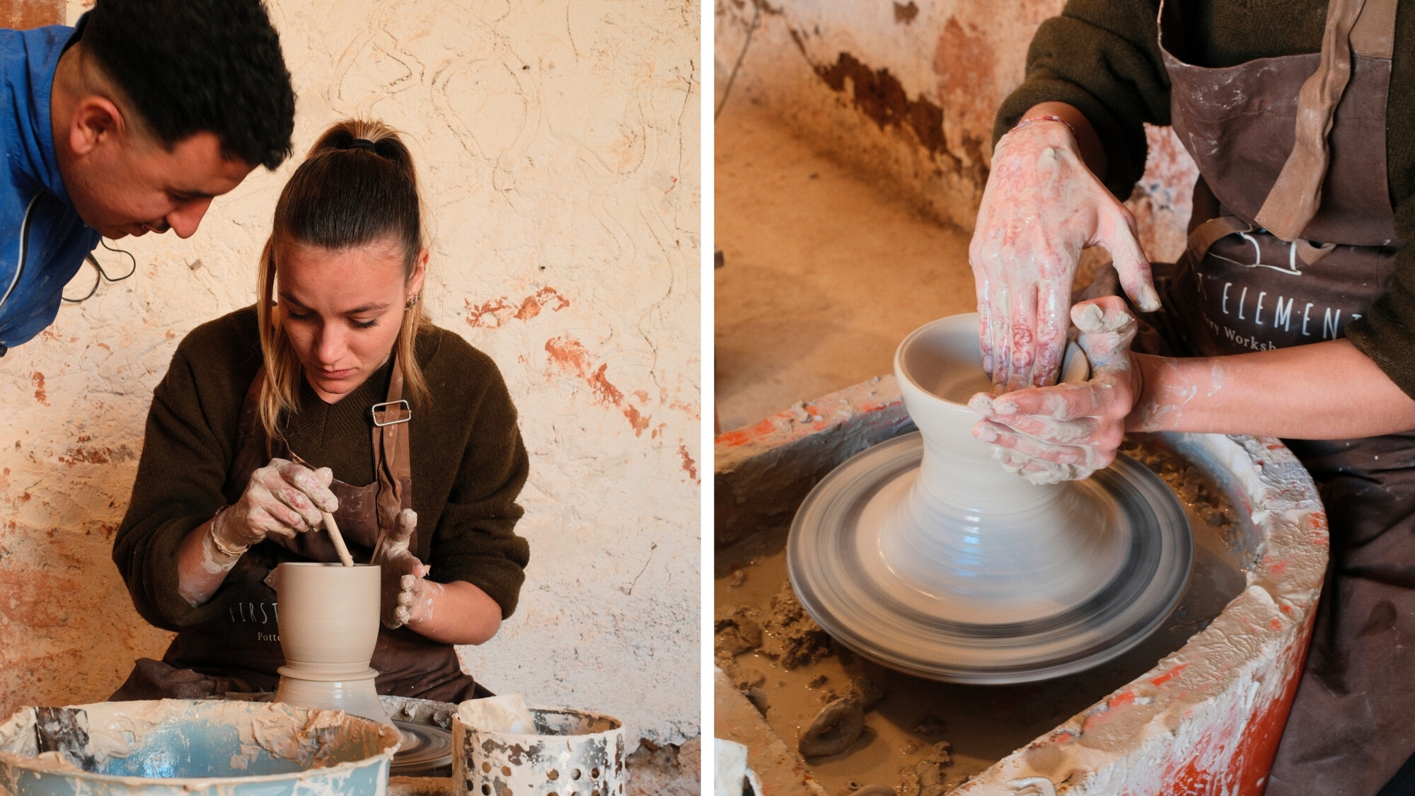 Un atelier poterie (en option)