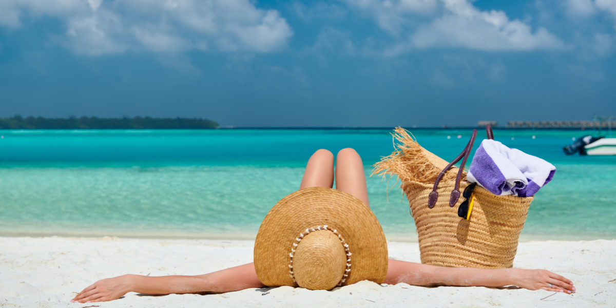 Bronzette à la plage