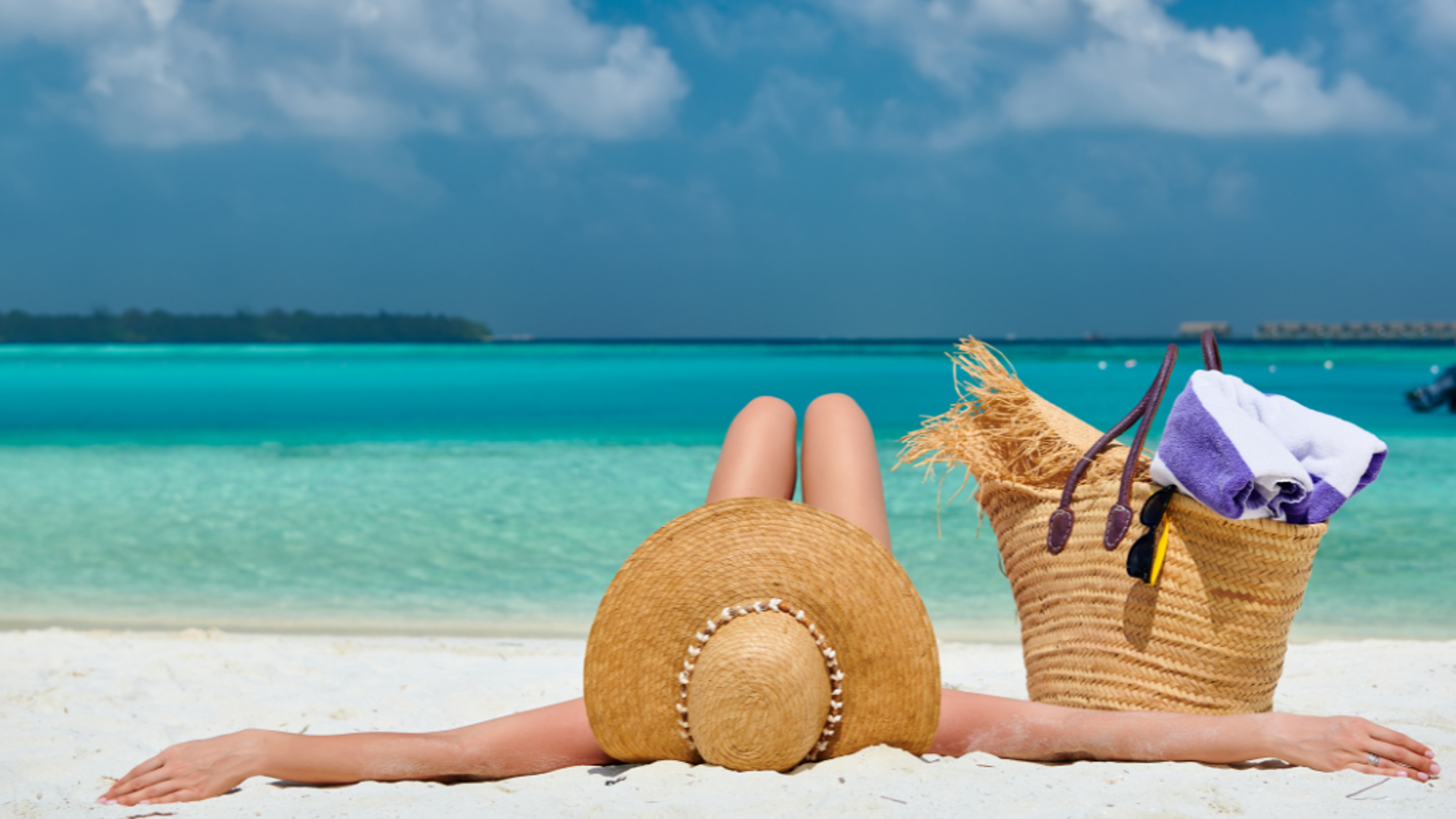 Bronzette à la plage