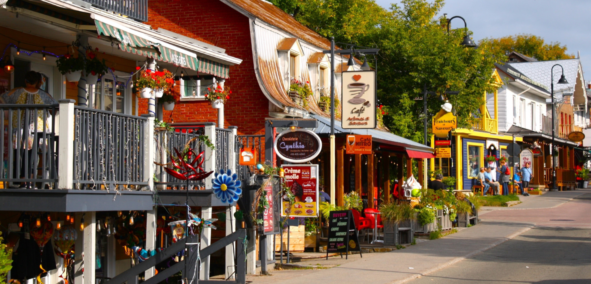 Une pause dans un petit café local de Baie-Saint-Paul - jour 5