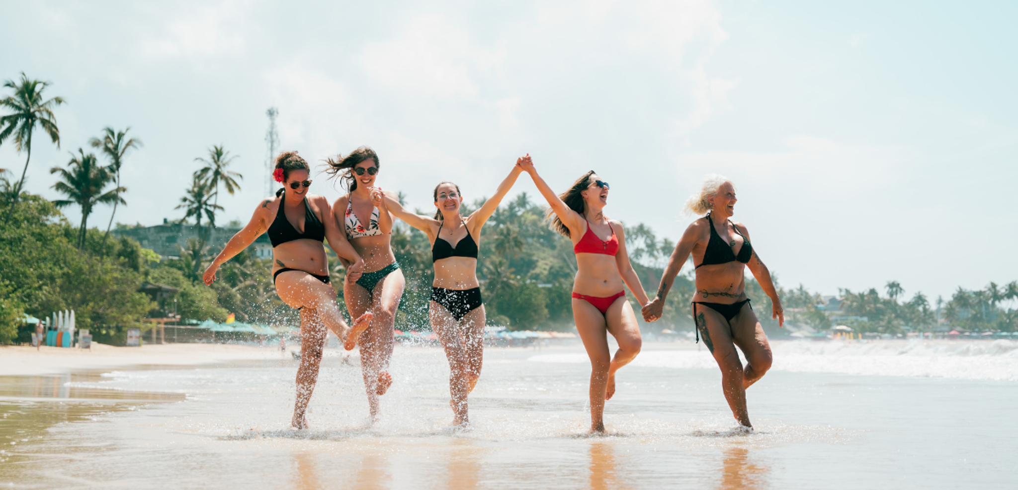 Du temps libre entre femmes sur la plage de Mirissa - jours 8 et 9