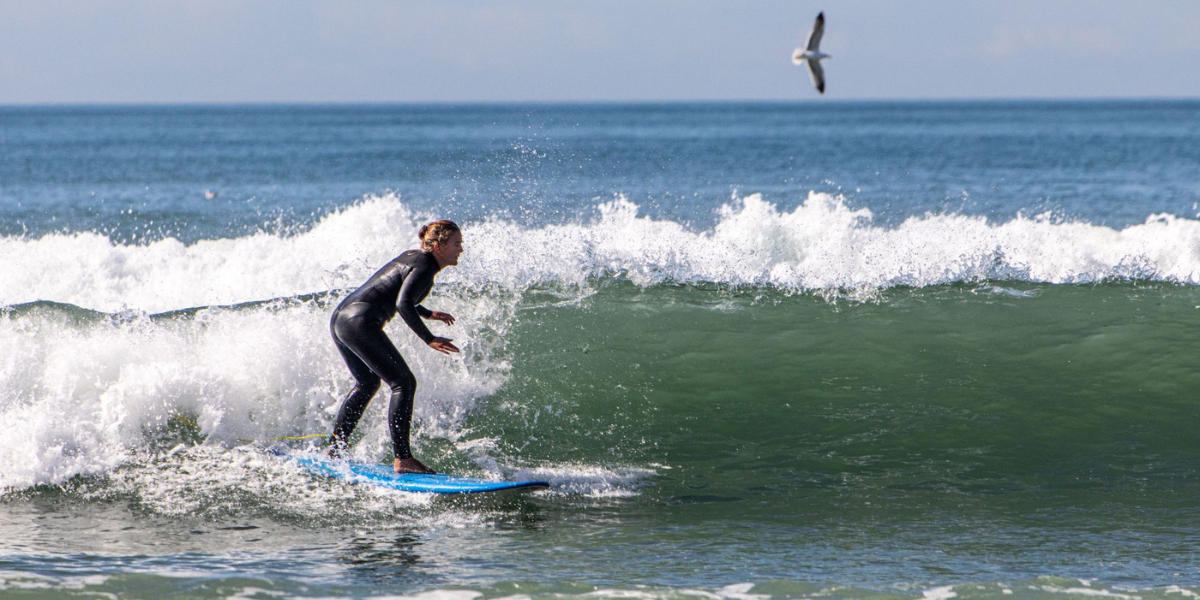 Chaque jour, deux sessions de surf