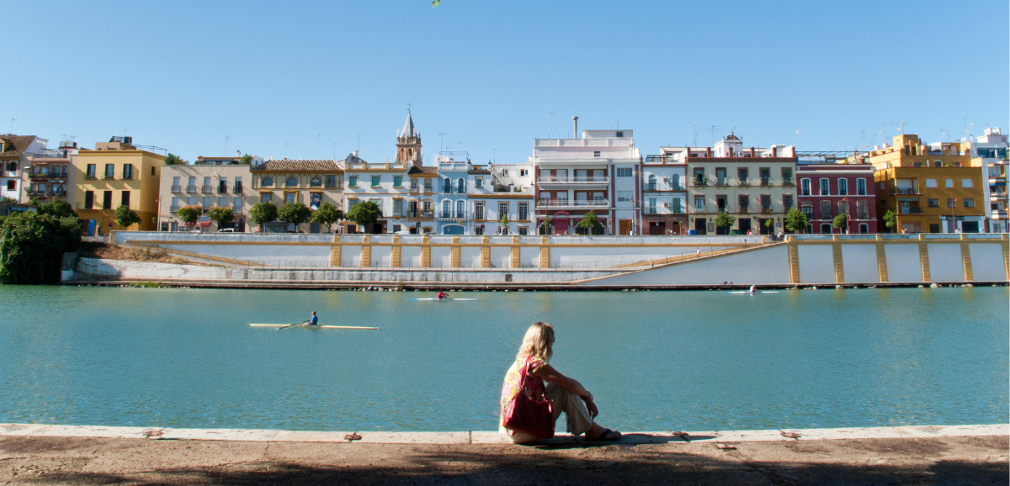 Bord de la rivière Guadalquivir, Séville, Espagne