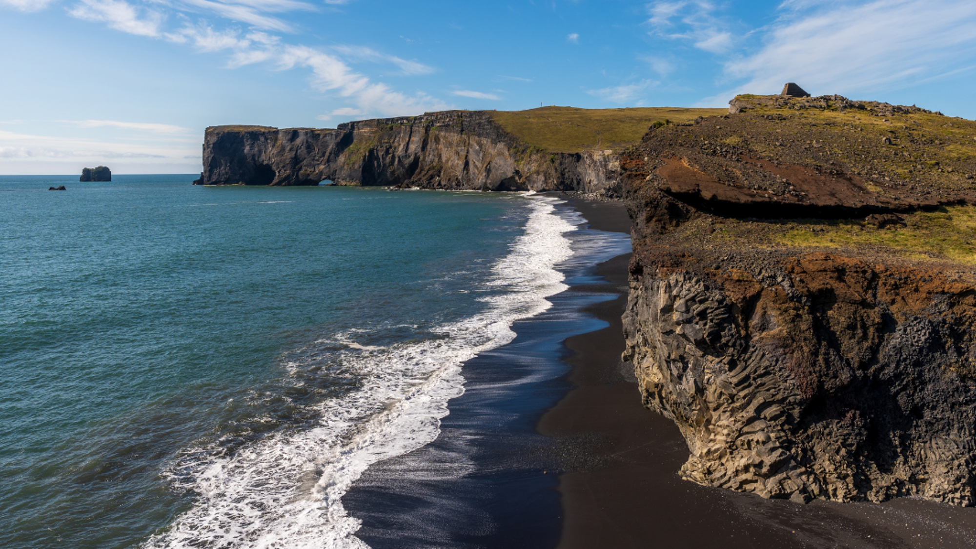 Falaises de Dyrhólaey, Islande