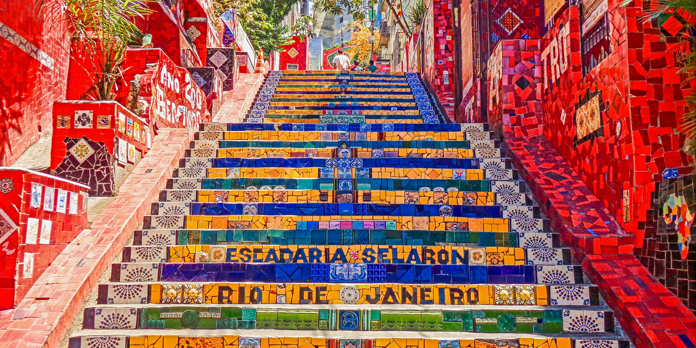 Les Escaliers Selarón, Rio, Brésil ©Thales Botelho / Unsplash