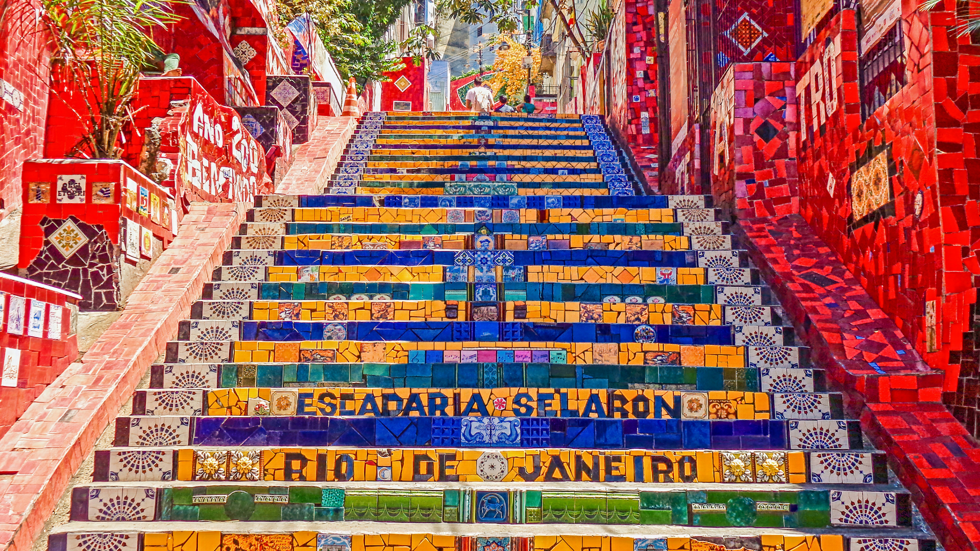 Les Escaliers Selarón, Rio, Brésil ©Thales Botelho / Unsplash