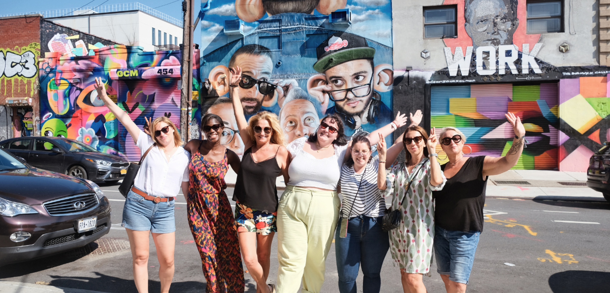 Déambulez à la recherche d'oeuvres street art