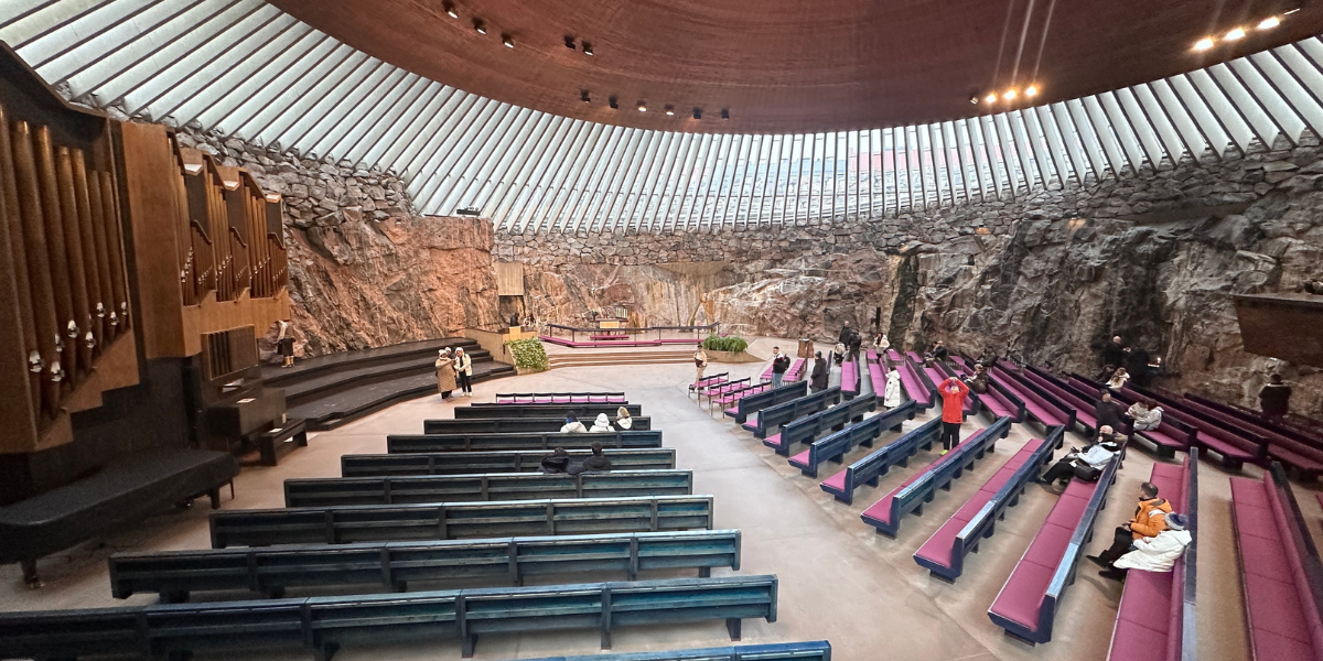 L’église Temppeliaukio à Helsinki - jour 2 