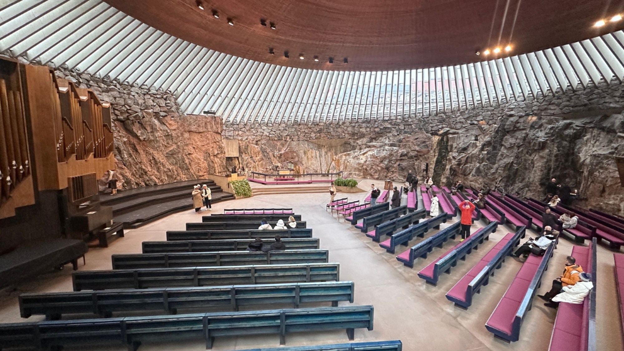 Eglise Temppeliaukio, Helsinki