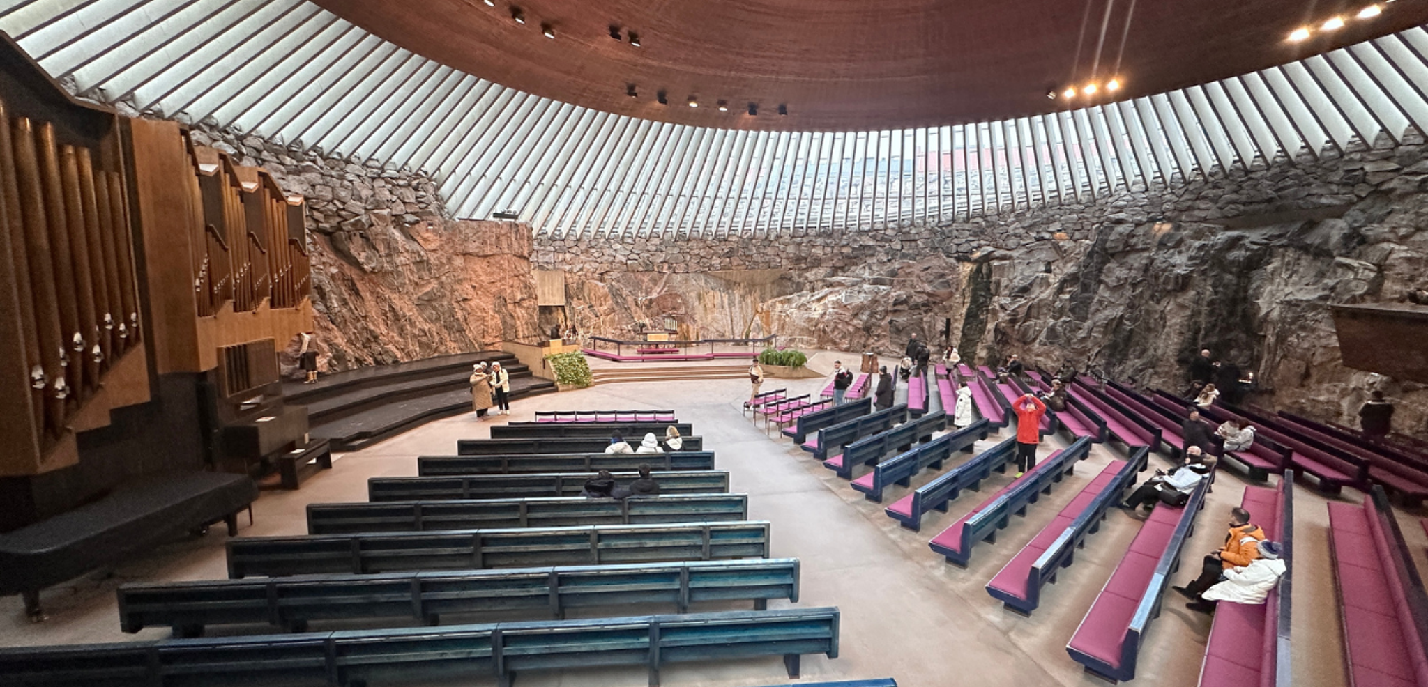 L’église Temppeliaukio à Helsinki - jour 2