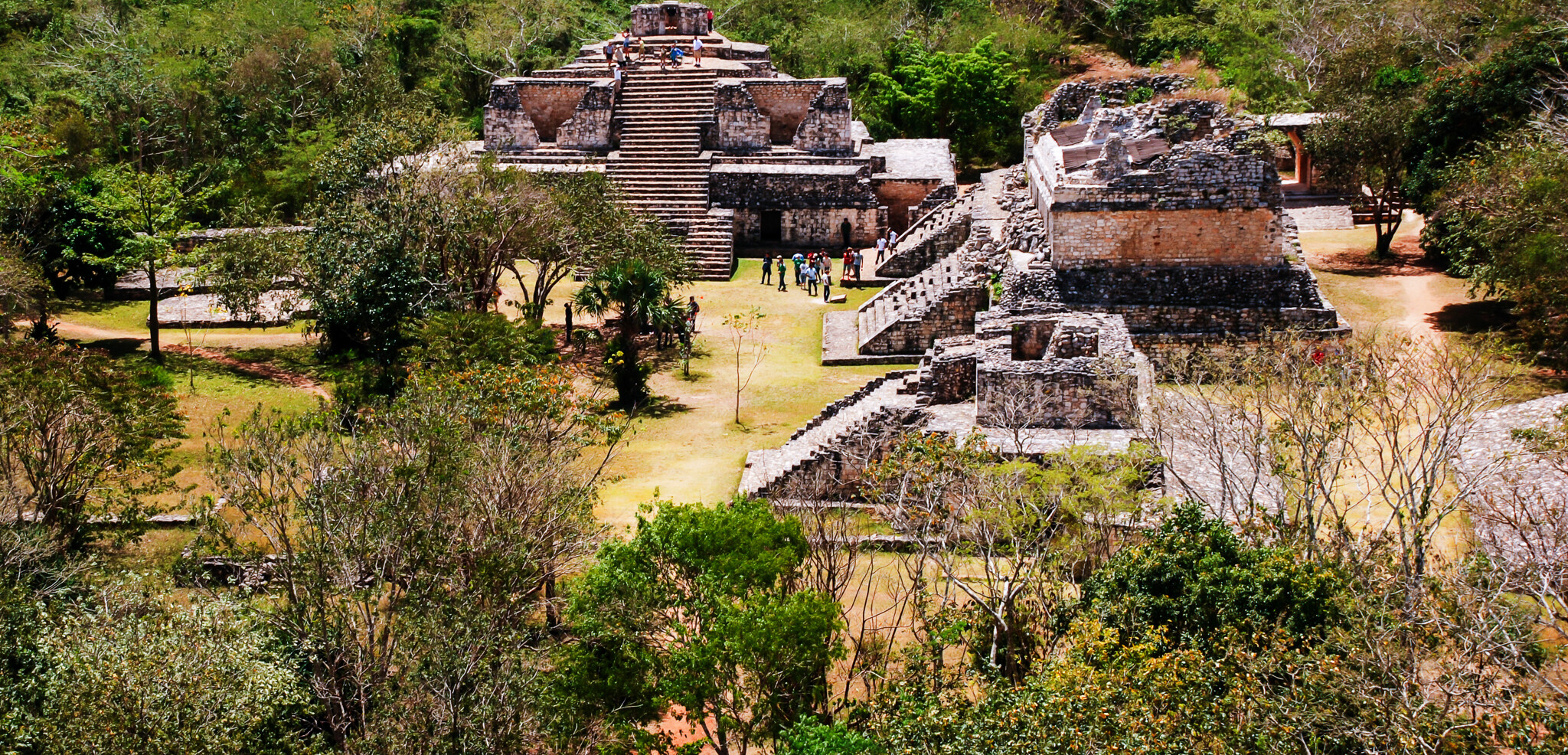 ... les ruines de Coba ...