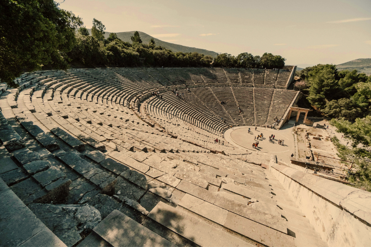 Épidaure, Grèce ©Frank van Hulst / Unspalsh