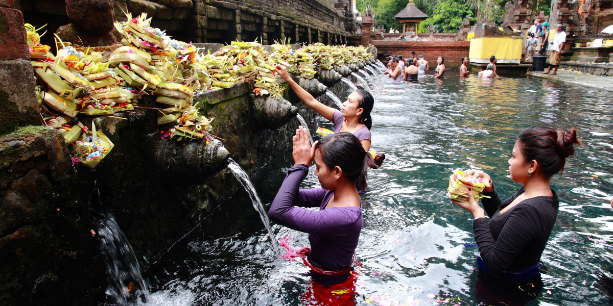 La visite des souces sacrées de Tirta Empul - jour 7 