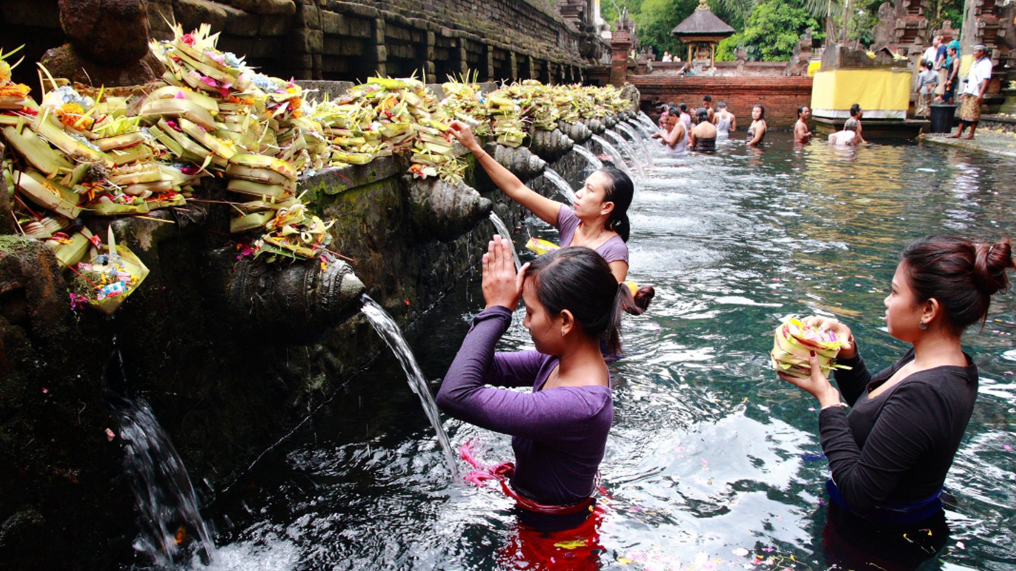 La visite des souces sacrées de Tirta Empul - jour 7