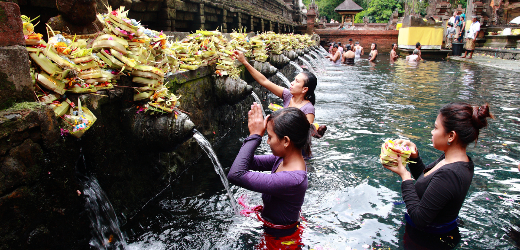 La visite des souces sacrées de Tirta Empul - jour 7
