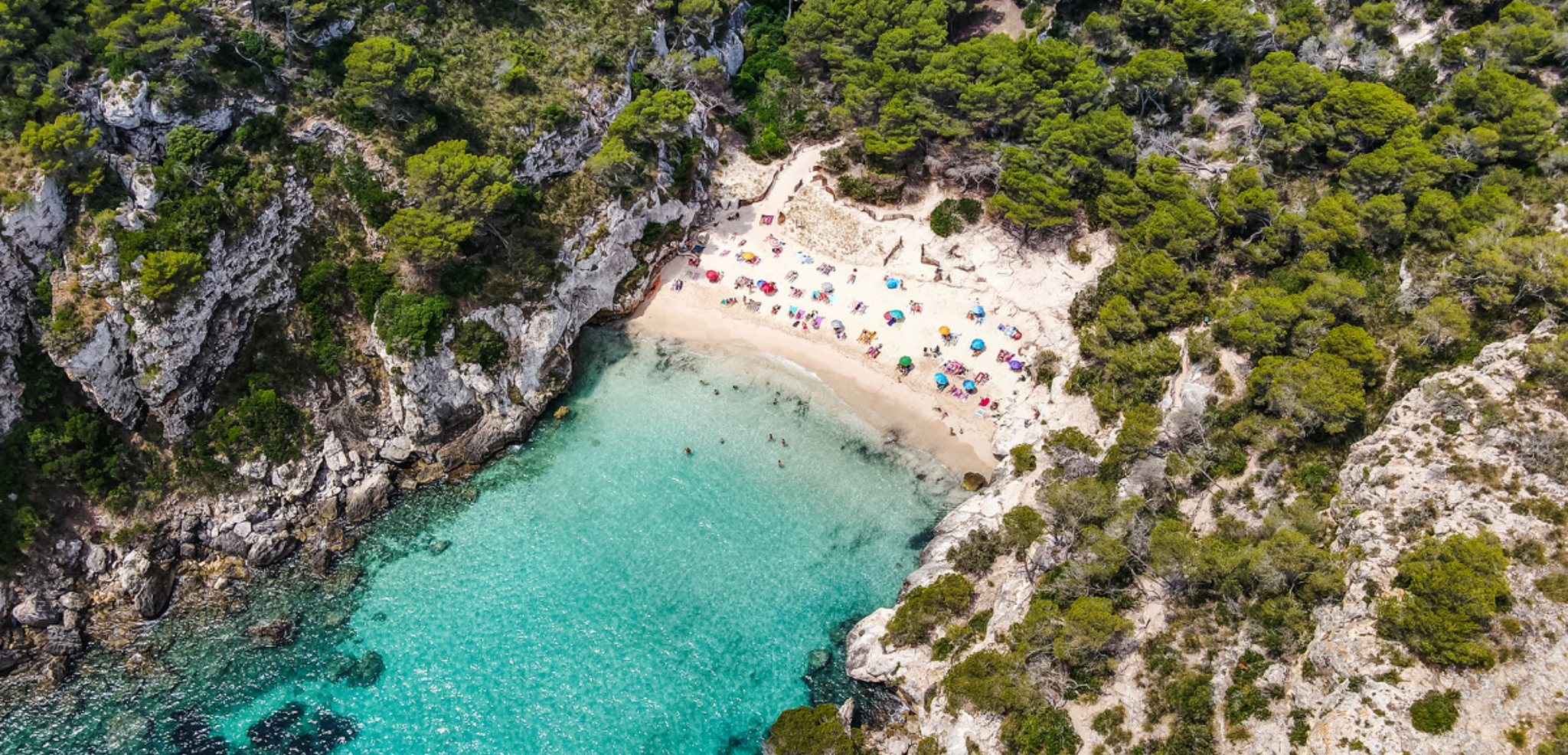 Une sortie en bateau traditionnel à travers les calas du sud de Minorque - jour 2