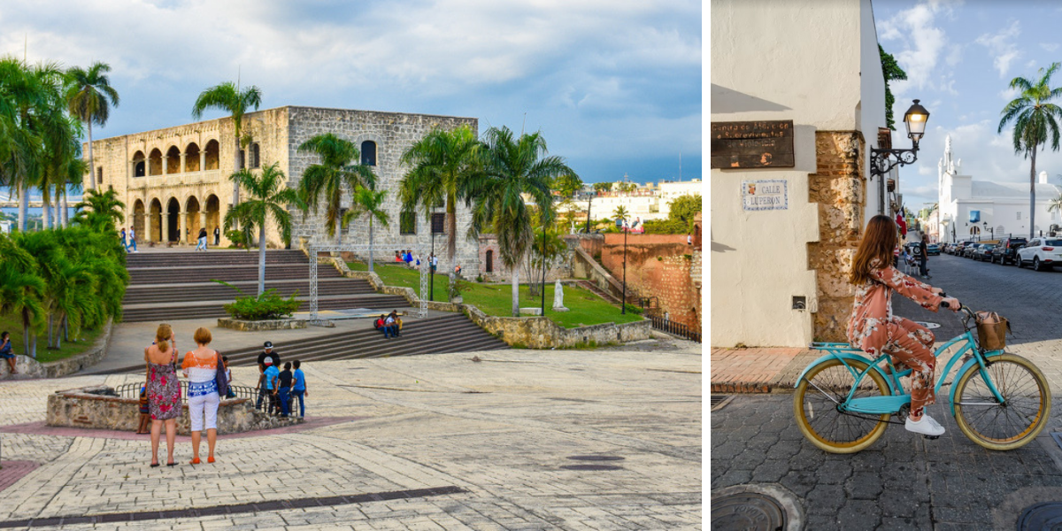 Arpentez les ruelles de Santo Domingo à vélo !