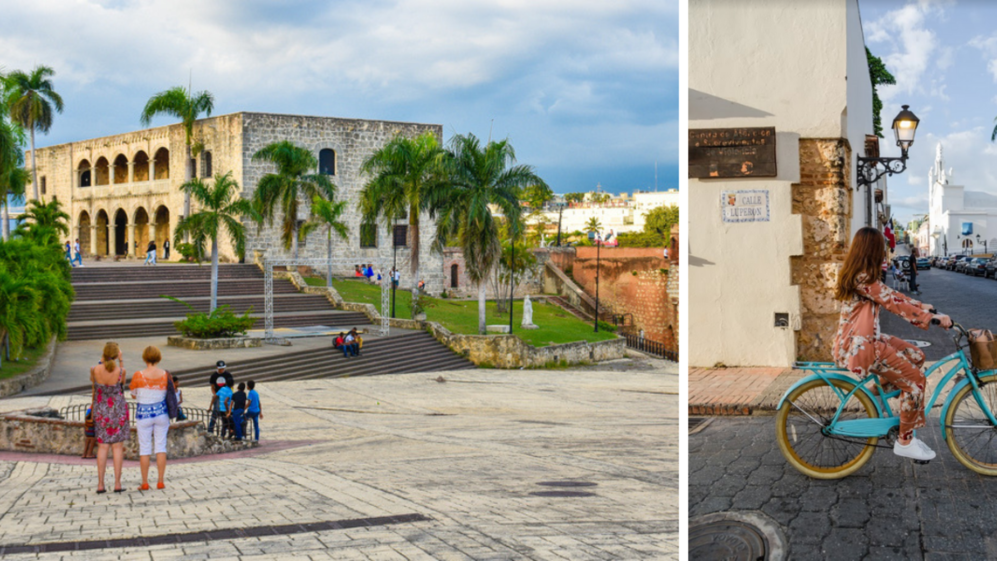 Arpentez les ruelles de Santo Domingo à vélo !