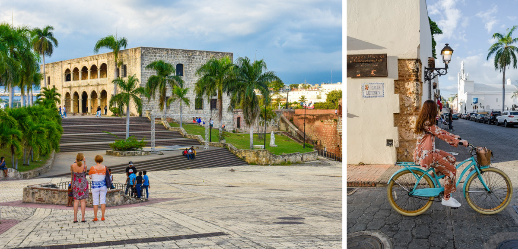 Arpentez les ruelles de Santo Domingo à vélo !