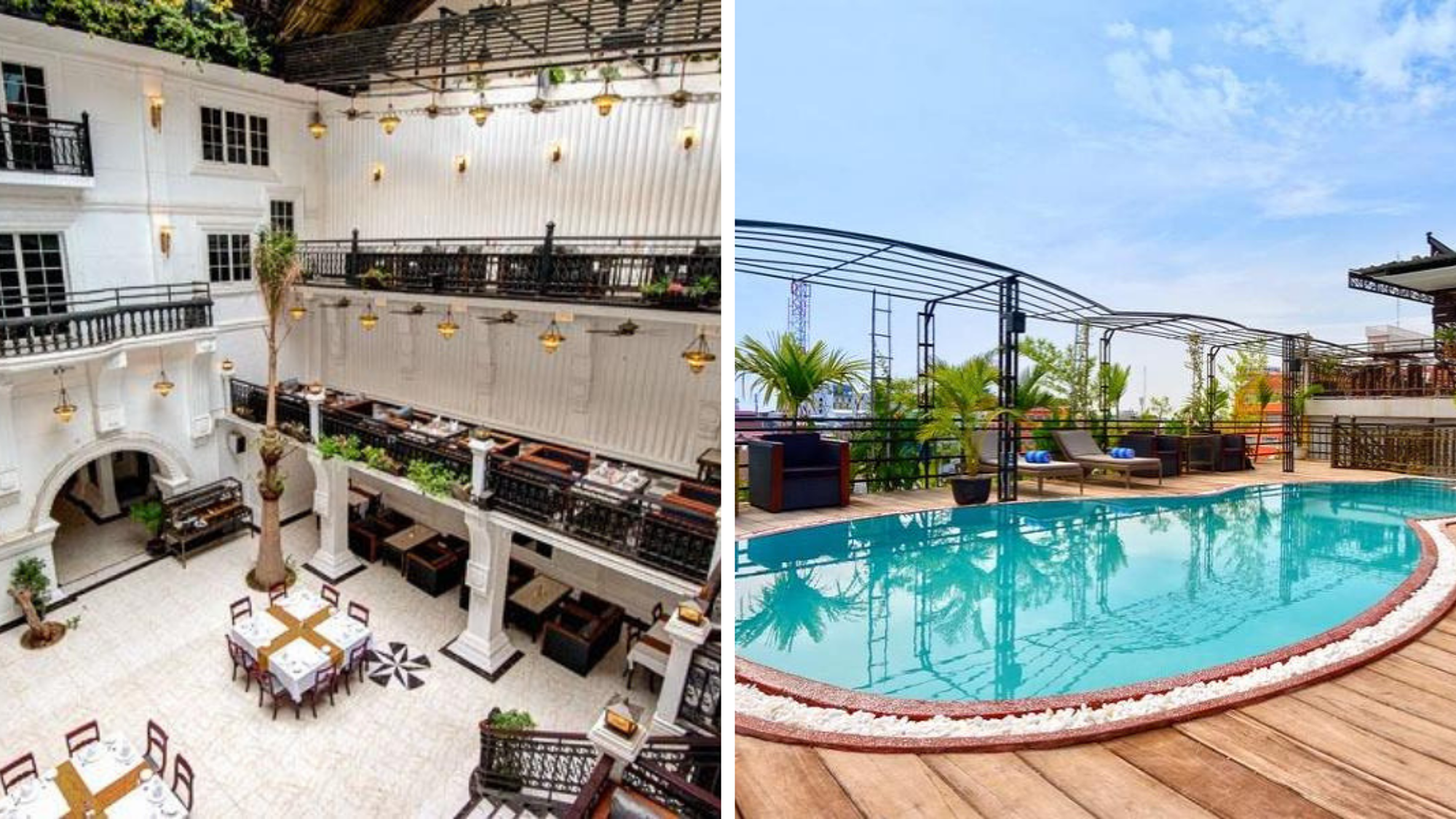 Votre hôtel à Phnom Penh, le Grand Palais Boutique Hôtel (ou similaire, sous réserve de disponibilités)