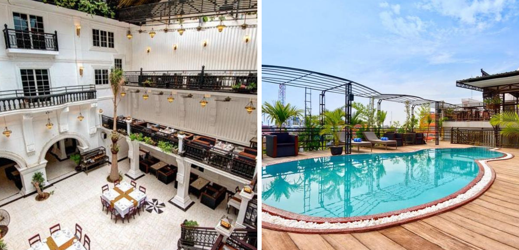 Votre hôtel à Phnom Penh, le Grand Palais Boutique Hôtel (ou similaire, sous réserve de disponibilités)