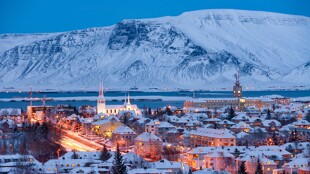 La capitale Reykjavík en mode hiver