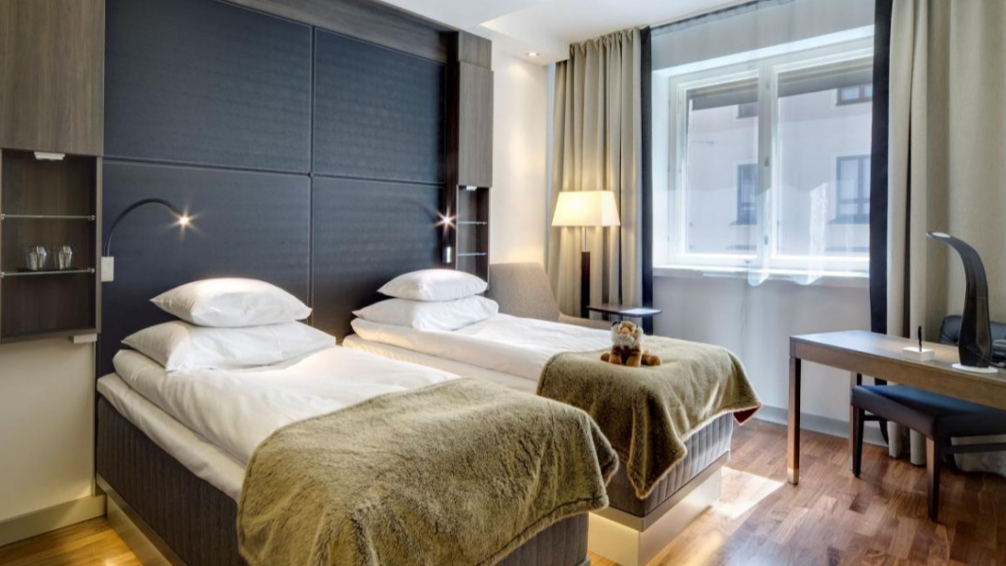 Chambre twin à partager (photo non contractuelle)