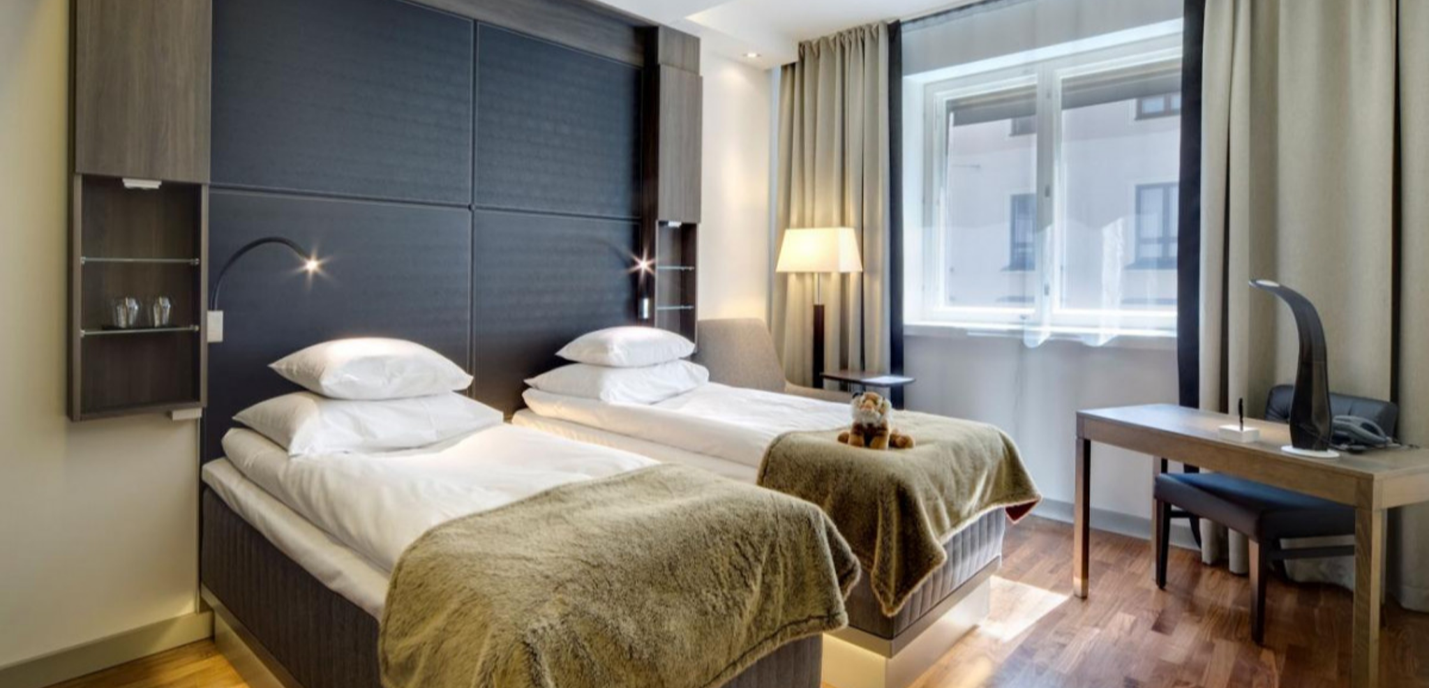 Chambre twin à partager (photo non contractuelle)