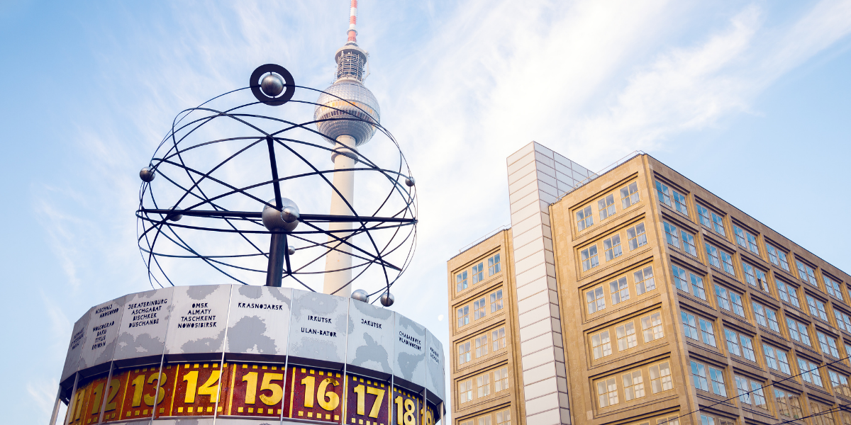 World Clock sur Alexanderplatz