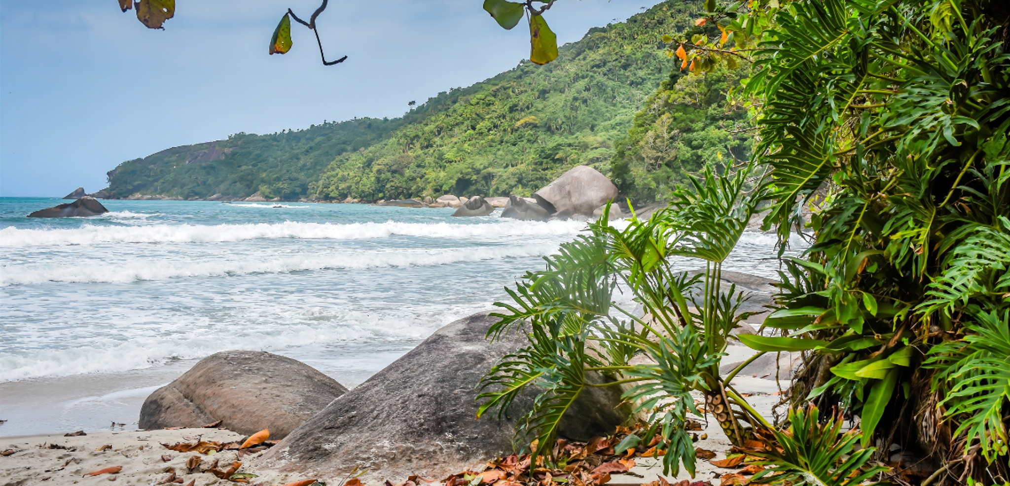 La plage de Trinidade, Paraty, jour 8