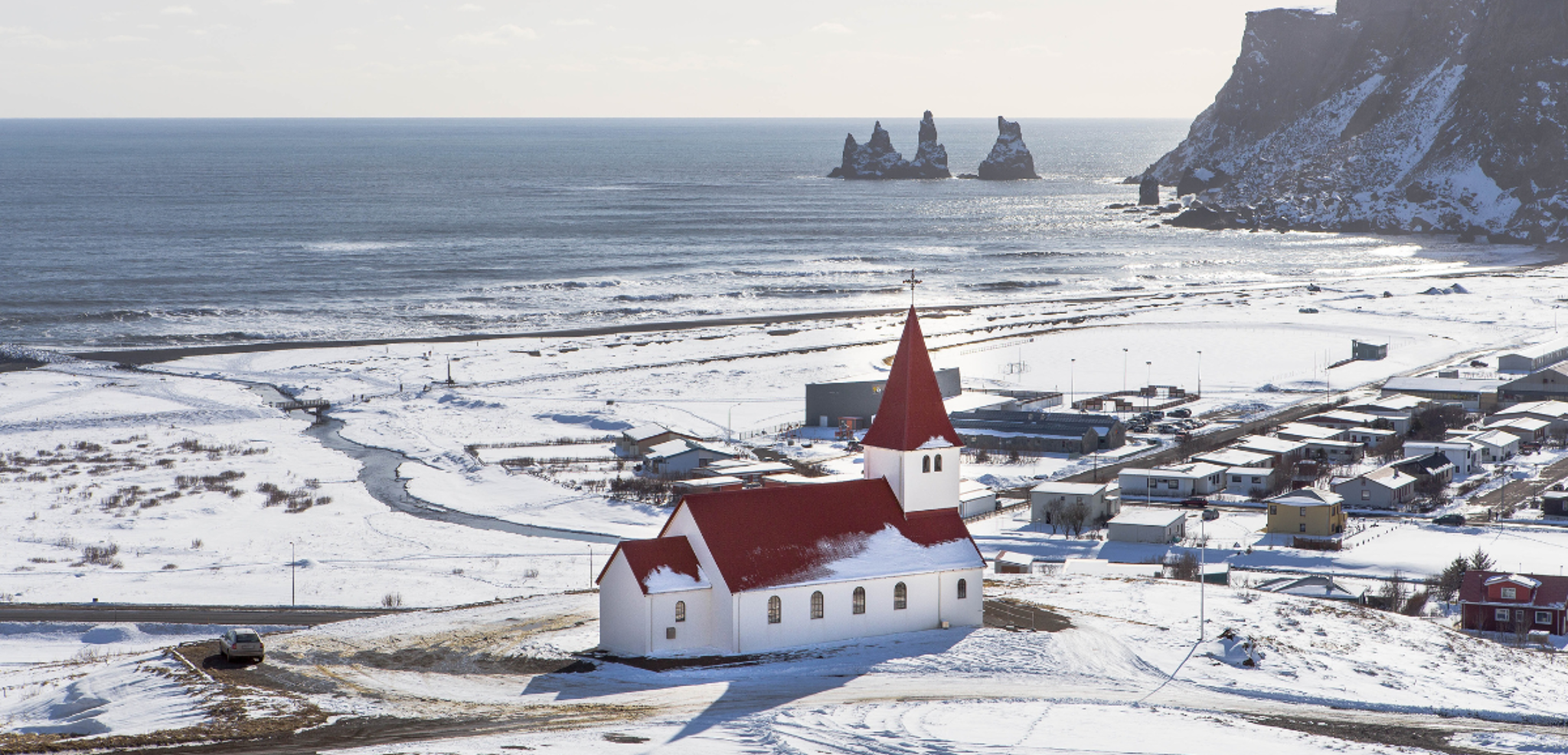 Une halte dans le petit village de Vík - jour 3