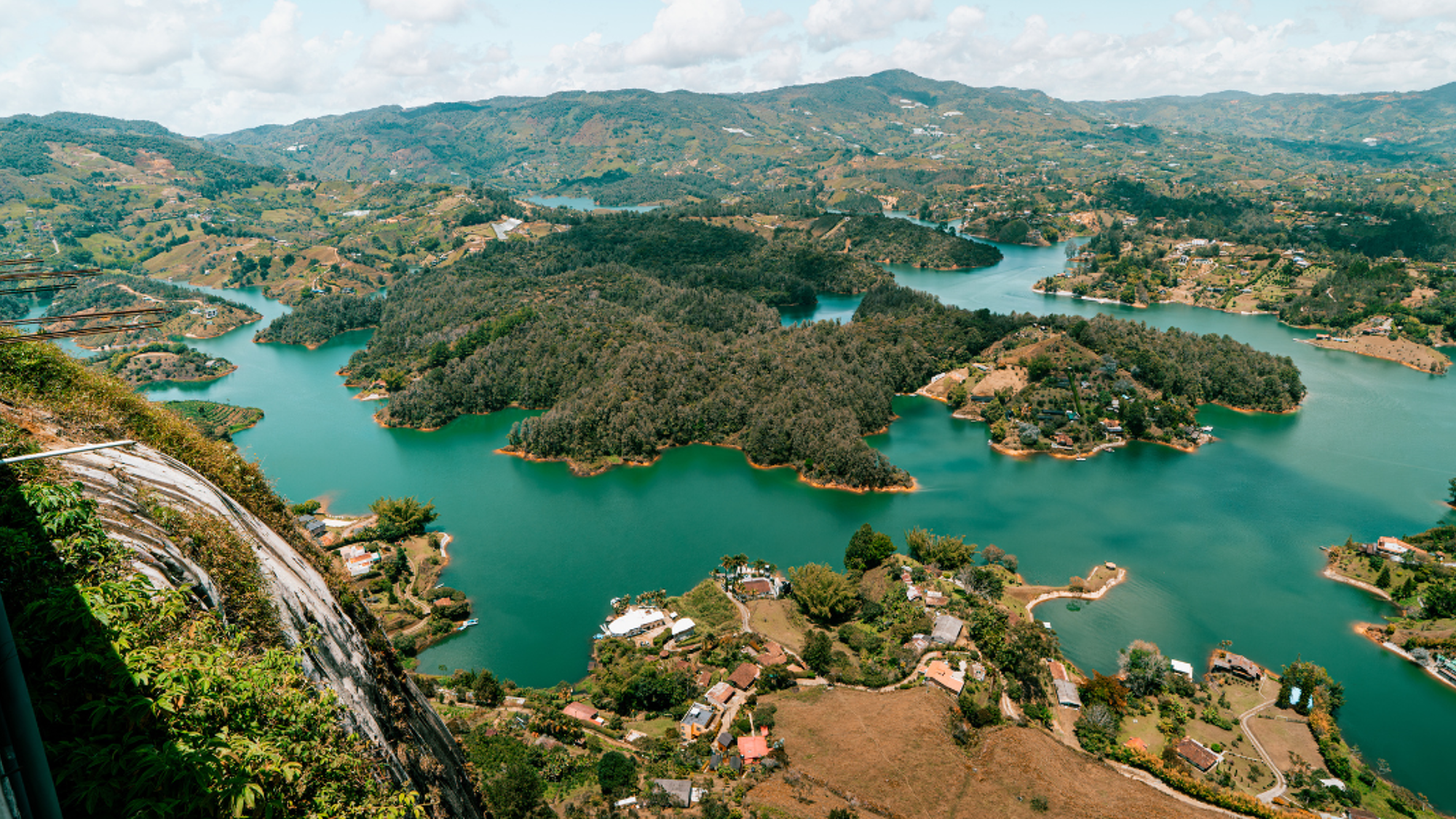La région d'El Peñol et l'ascension du rocher - J8