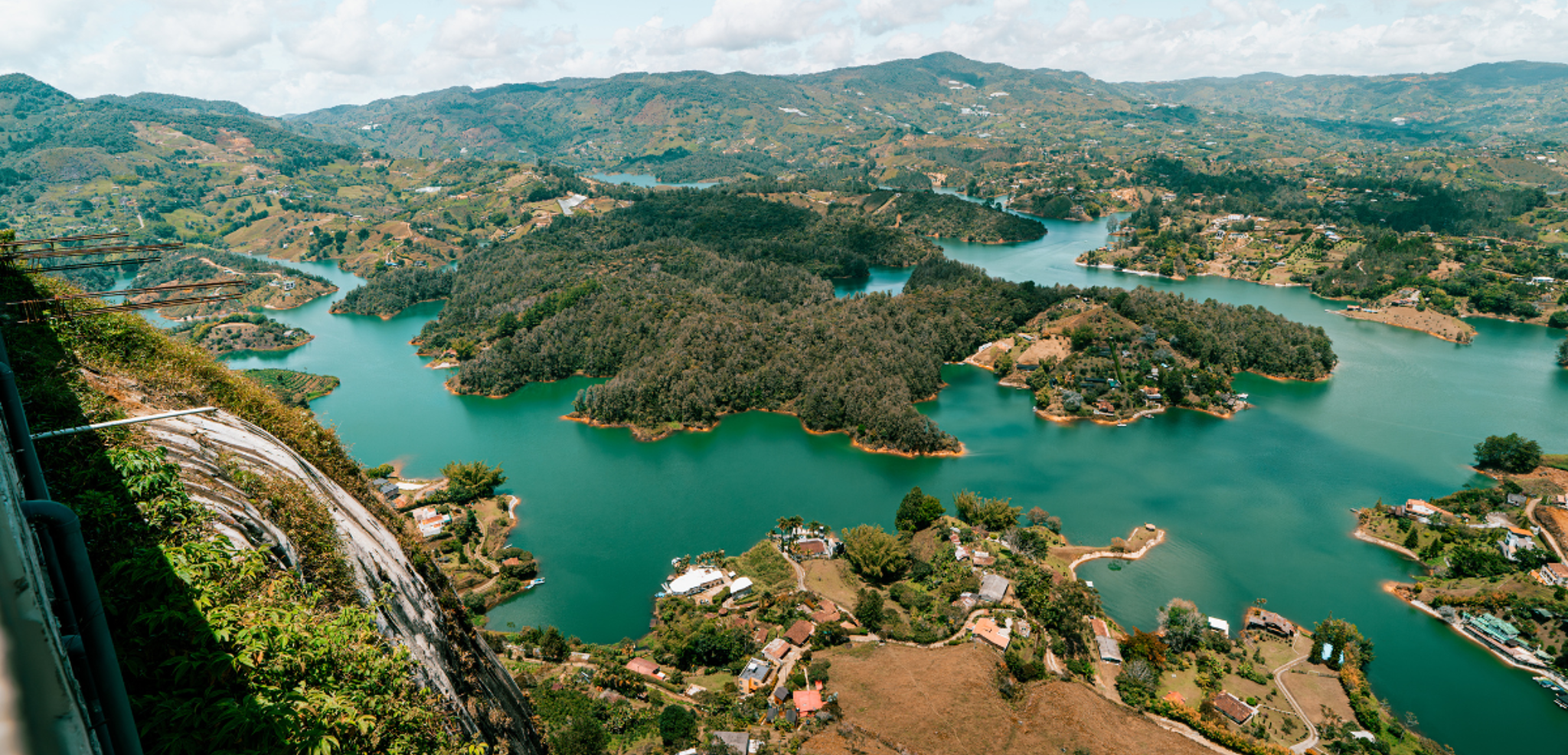 La région d'El Peñol et l'ascension du rocher - J8