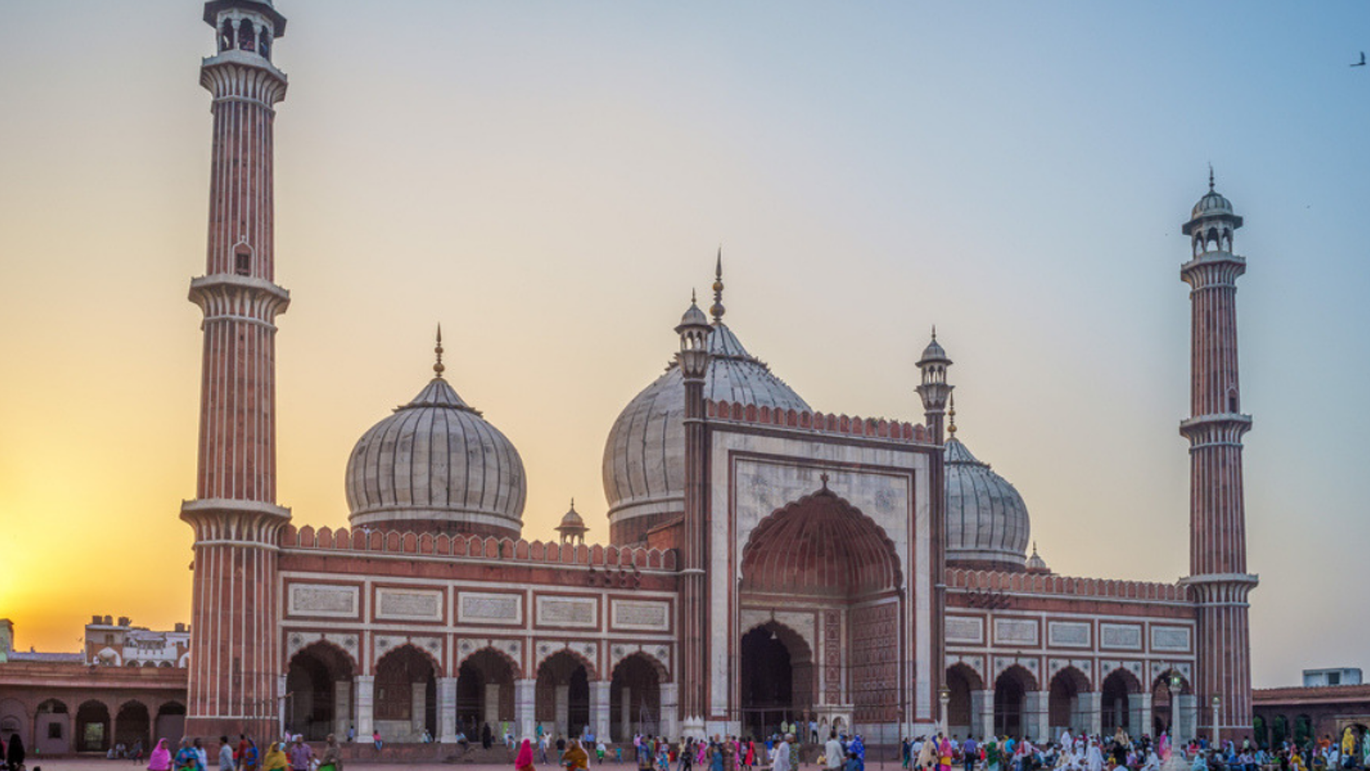 La Mosquée Jama Masjid, Delhi