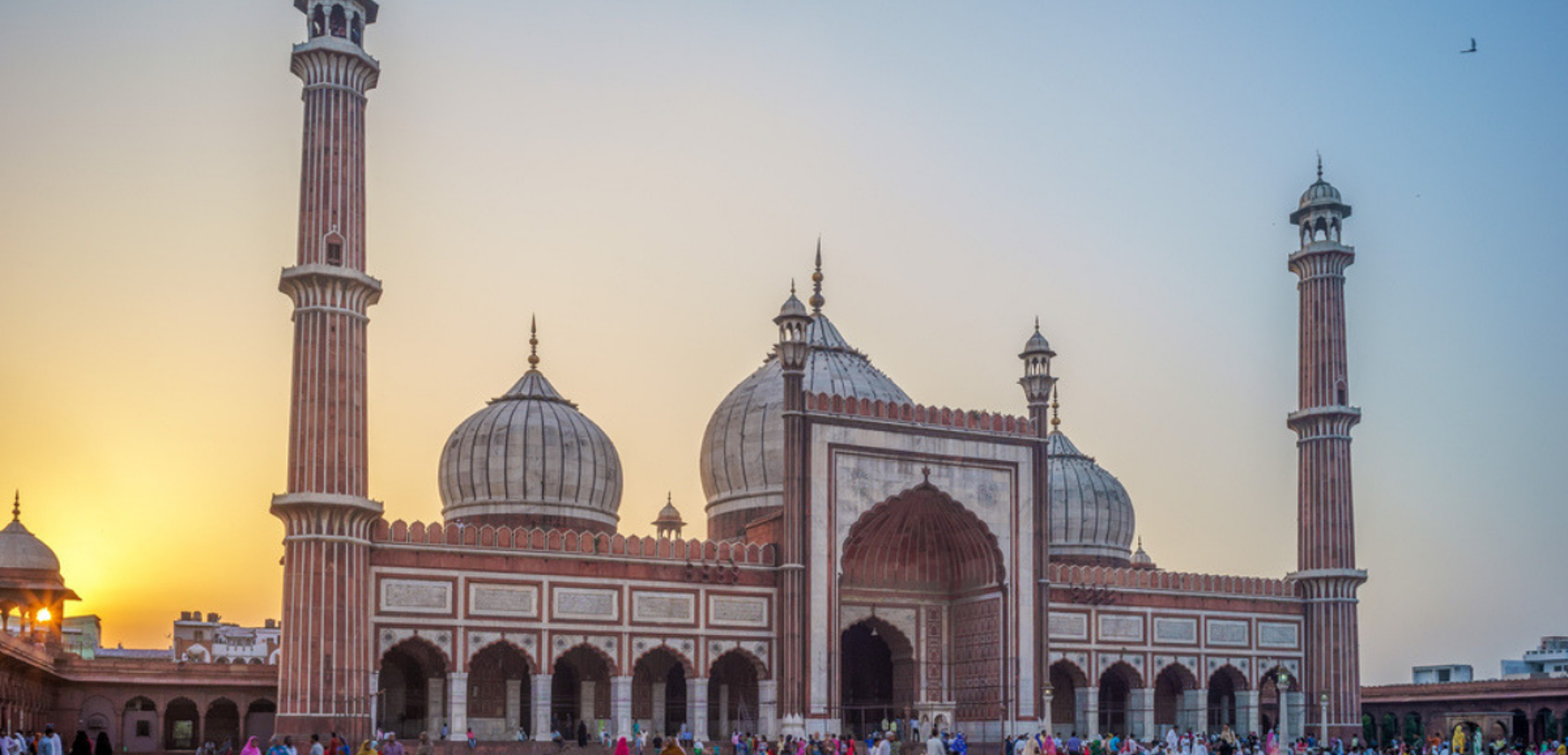 La Mosquée Jama Masjid, Delhi