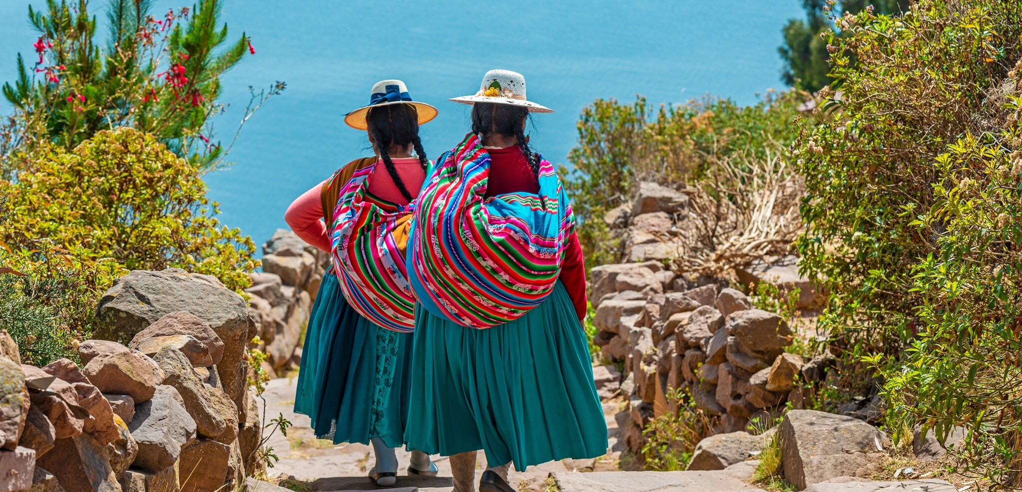 Au bord du lac Titicaca