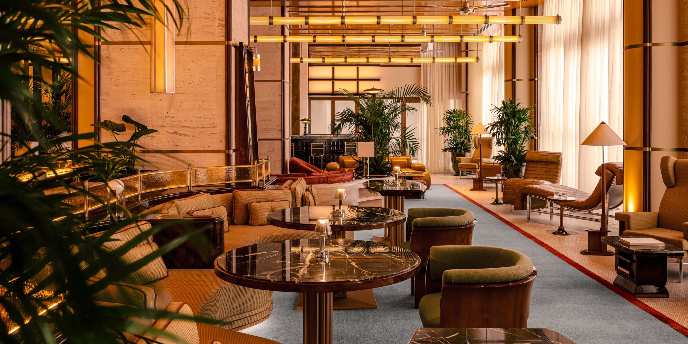 Lounge privé Orient Express, Rome, Italie